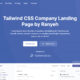 Inazuma – Tailwind CSS Company Landing Page Template